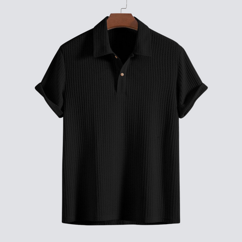 Milan Waffle Knit Polo