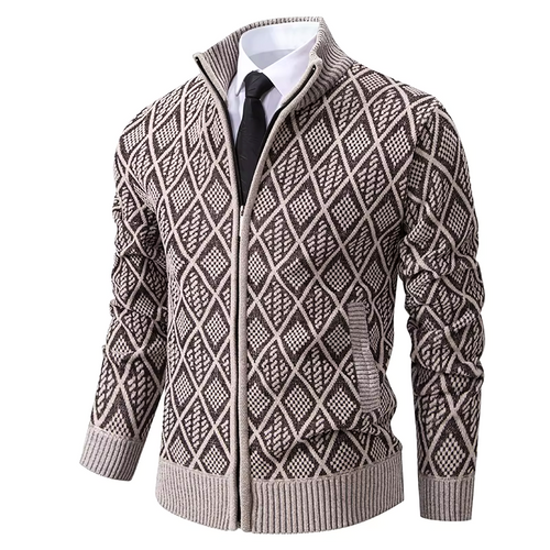 Sebastian Jacquard Cardigan
