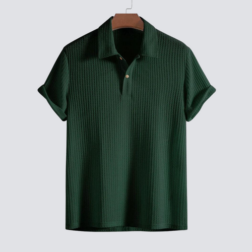 Milan Waffle Knit Polo