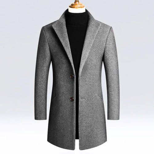 Pinnacle Wool Overcoat