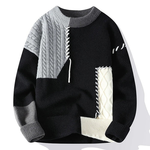 Mosaic Knit Sweater
