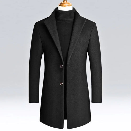 Pinnacle Wool Overcoat