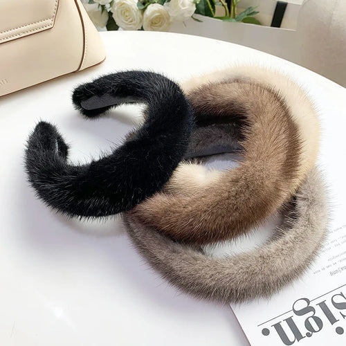 Opulent Fur Headband
