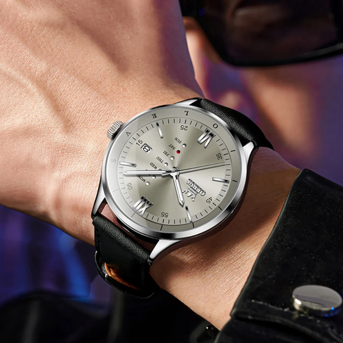 Steel Chronograph Watch