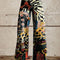 Mosaic Rhythm Vintage Flared Pants