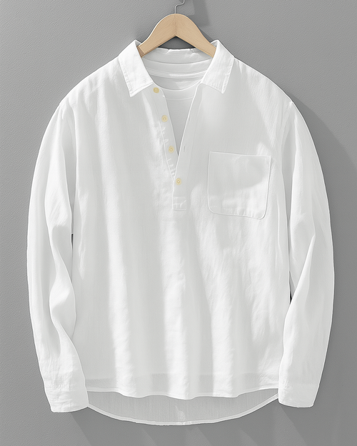 Sendai Relaxed Linen Shirt