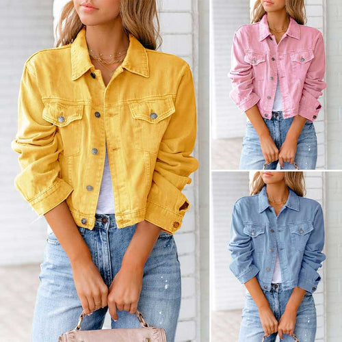 Pastel Essence Denim Jacket