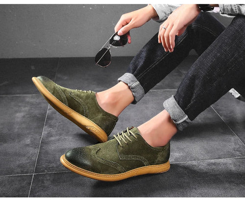 Hayes Suede Wingtips