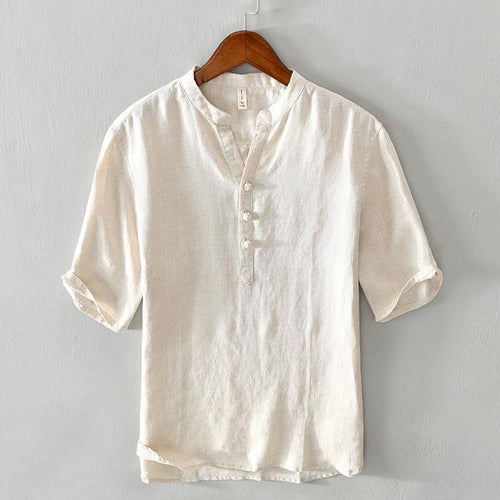 Santorini Linen Shirt