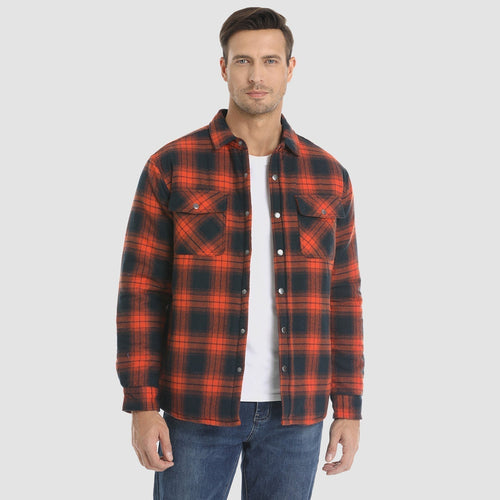 Landon Check Flannel Jacket