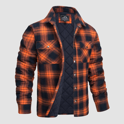 Landon Check Flannel Jacket