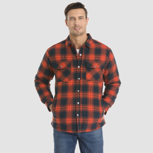 Landon Check Flannel Jacket