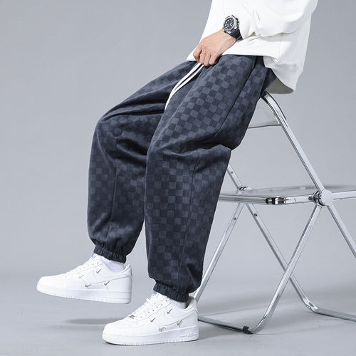 Matteo Check Joggers