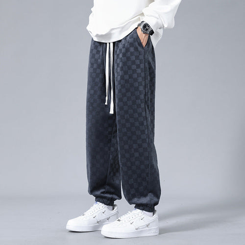 Matteo Check Joggers