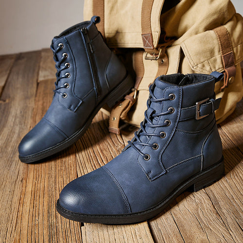 Luciano Leather Boots