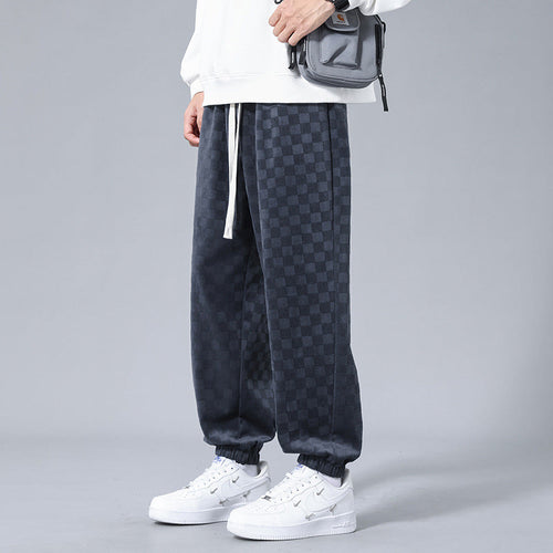 Matteo Check Joggers