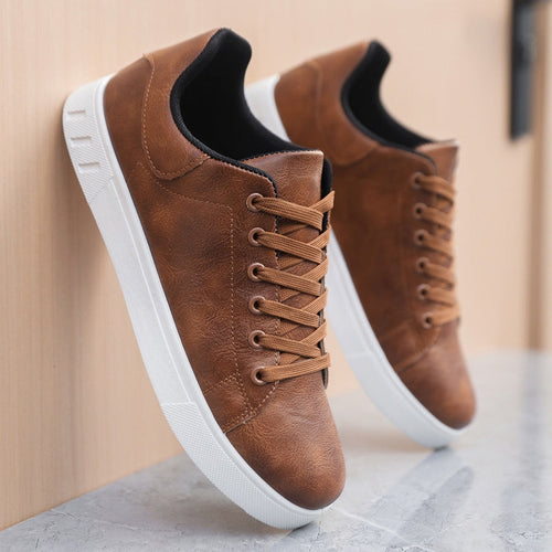 Matteo Leather Sneakers
