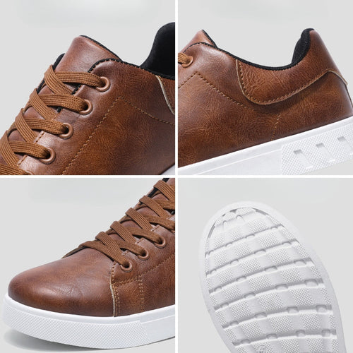 Matteo Leather Sneakers