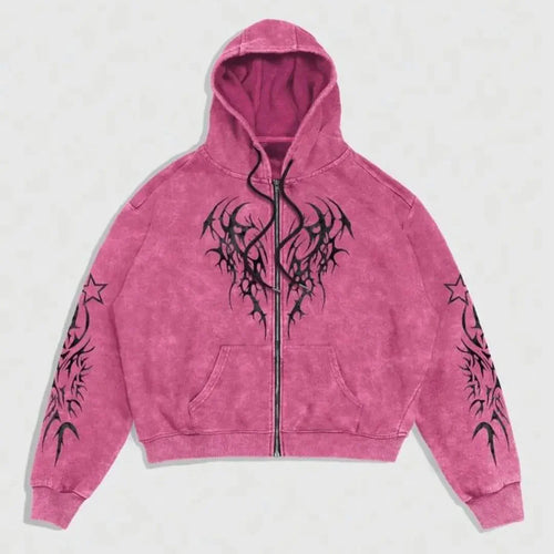 Raven Zip Hoodie