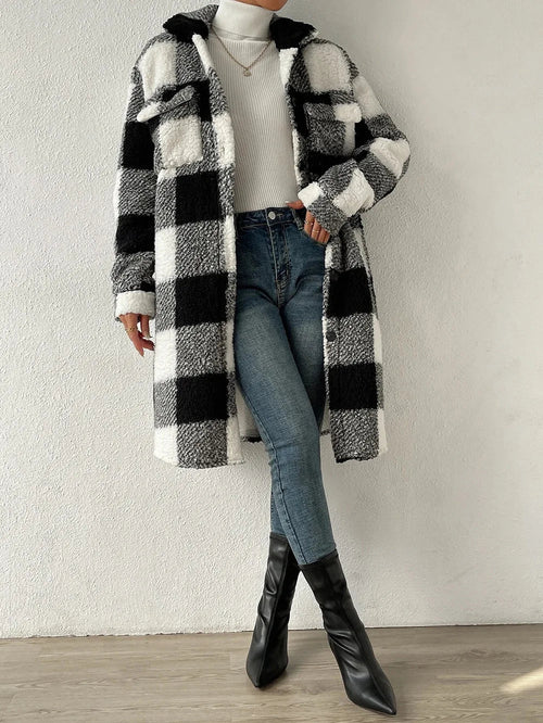 Lucia Plaid Coat