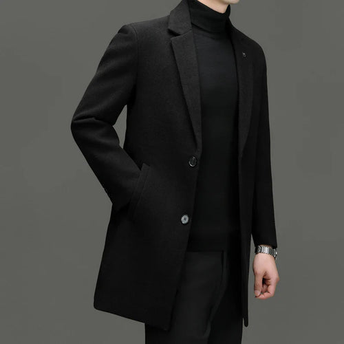 Timeless Wool Overcoat