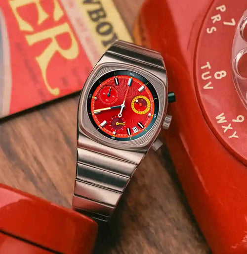 Modernist Chronograph Watch