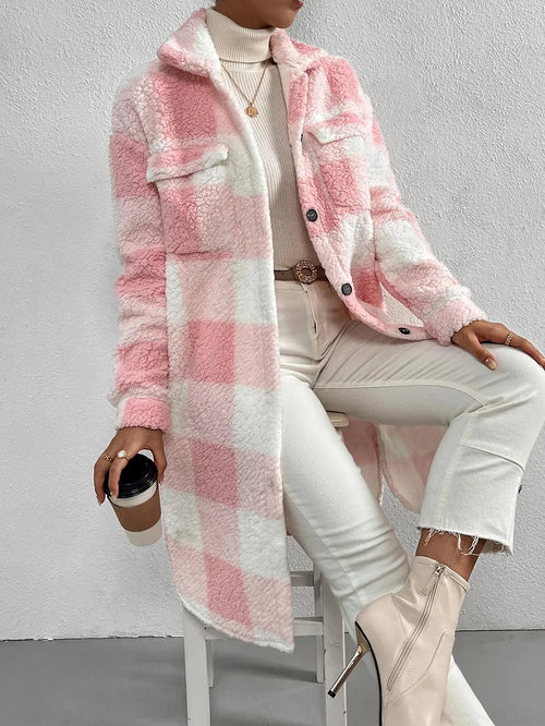 Lucia Plaid Coat