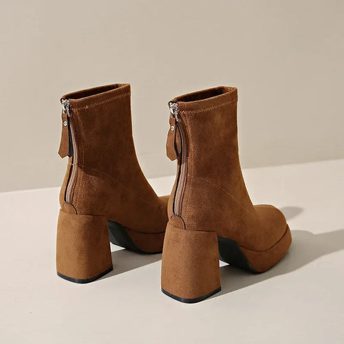 Sleek Suede Boots
