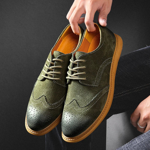 Hayes Suede Wingtips