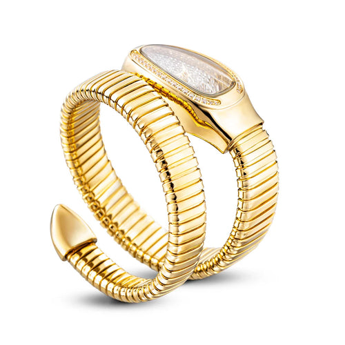 Radiant Wraparound Timepiece