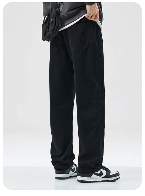 Piqué Cargo Trousers