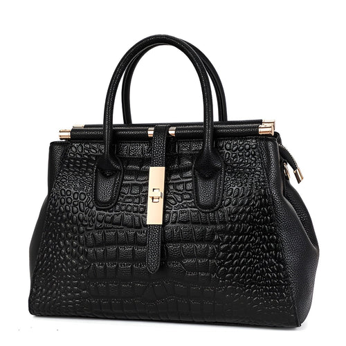 Milano Croc Leather Bag