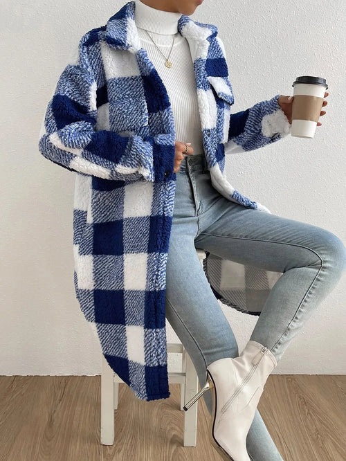 Lucia Plaid Coat