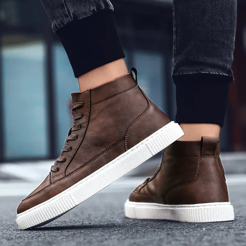 Riccardo Leather Sneakers