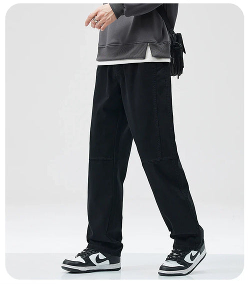 Piqué Cargo Trousers