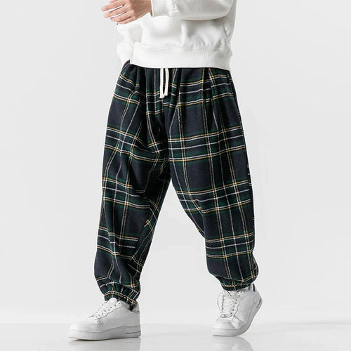 Plaid Lounge Trousers