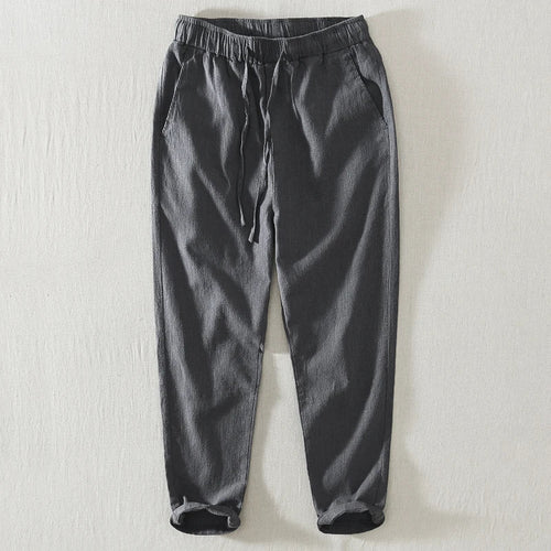 Hanzo Linen-Cotton Pants