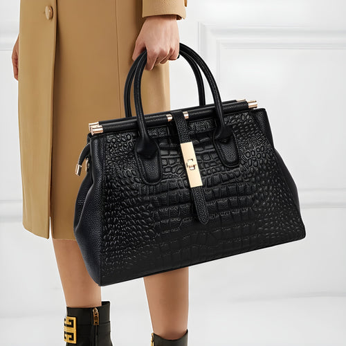 Milano Croc Leather Bag