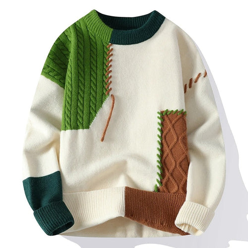 Mosaic Knit Sweater