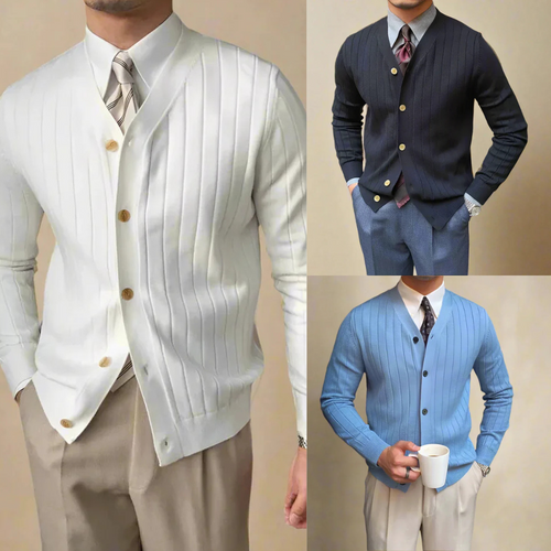 Milano Ribbed Cardigan