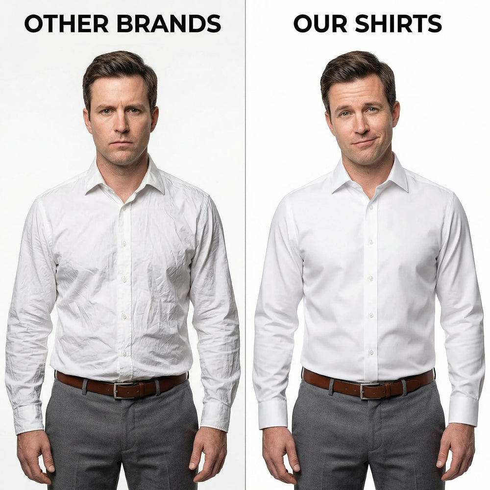 1. That "Wrinkle-Free" Shirt Is Already a Mess by 11am